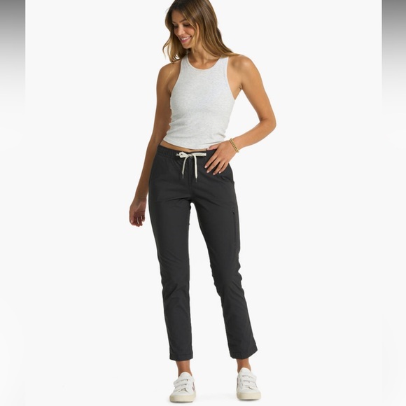 Vuori Pants - • Vuori • Women’s Ripstop Pant  DuraTerra™ Pants Charcoal Gray Medium